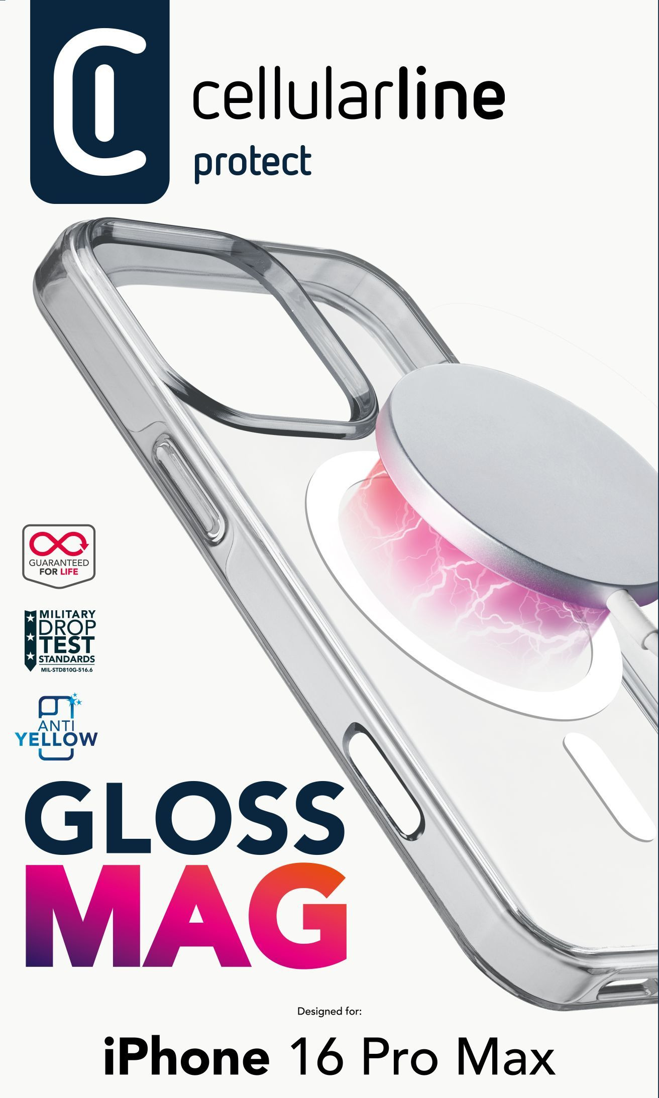 Cellularline GLOSS MAG - IPHONE 16 PRO MAX – image 2