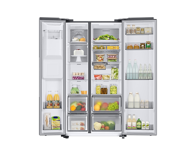 Samsung RS68CG885DSLEF side-by-side refrigerator Freestanding – image 7
