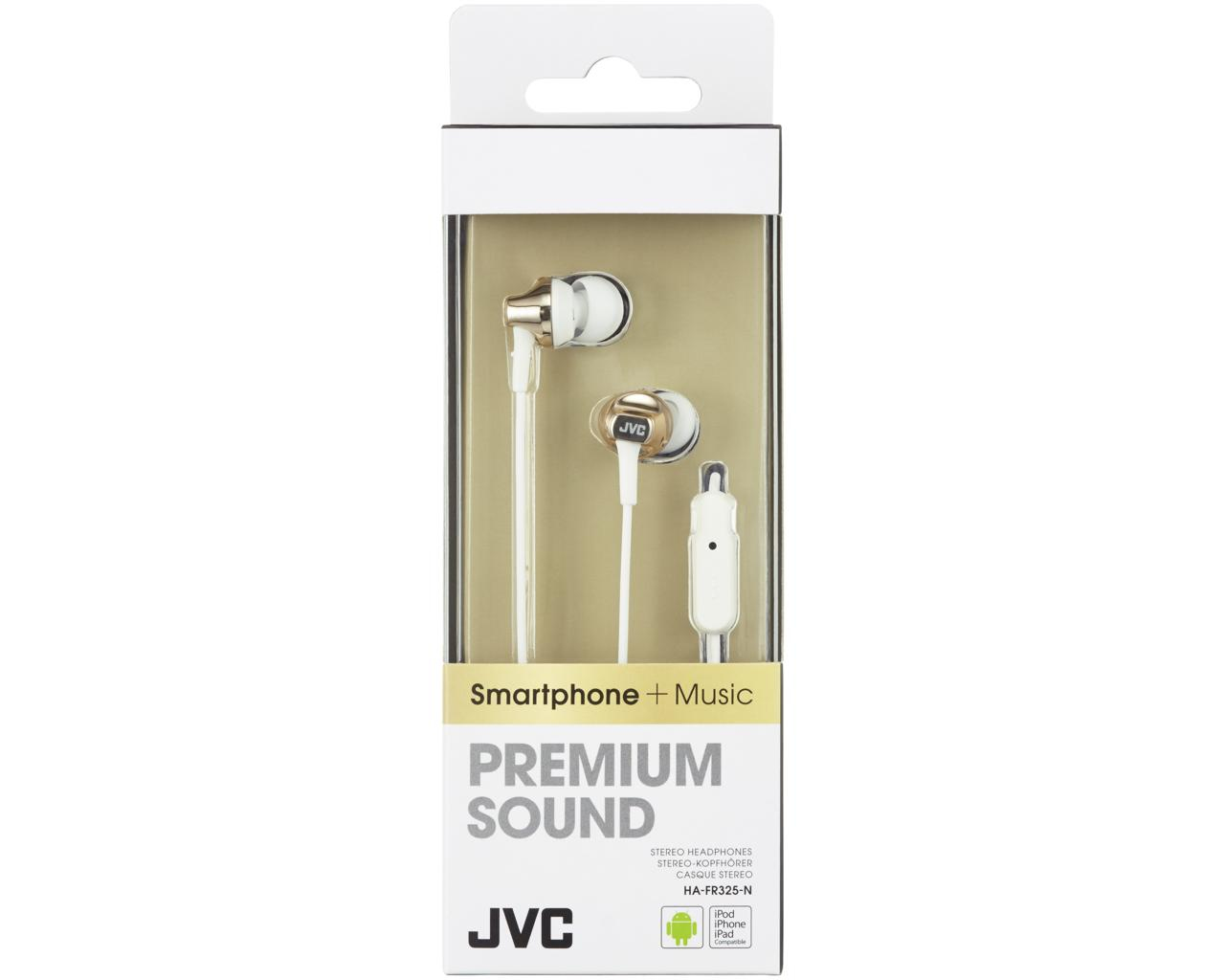 JVC HA-FR325-N-E Inner ear headphones with remote & mic – image 2