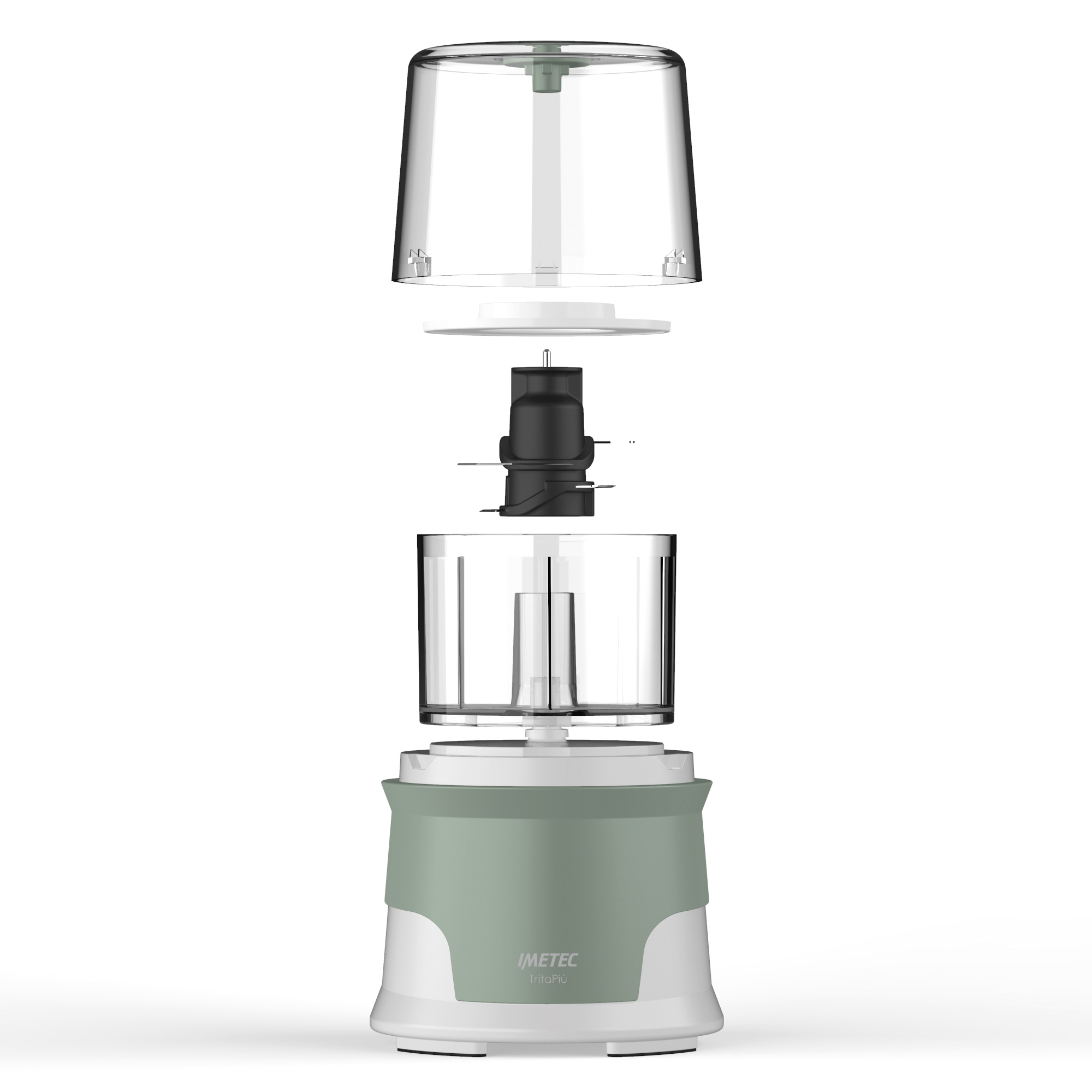 Imetec Tritapiù 0.6 L 1000 W Green, White – image 4