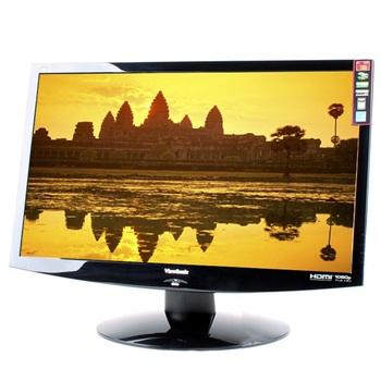 Viewsonic LED LCD V3D241WM computer monitor – image 2