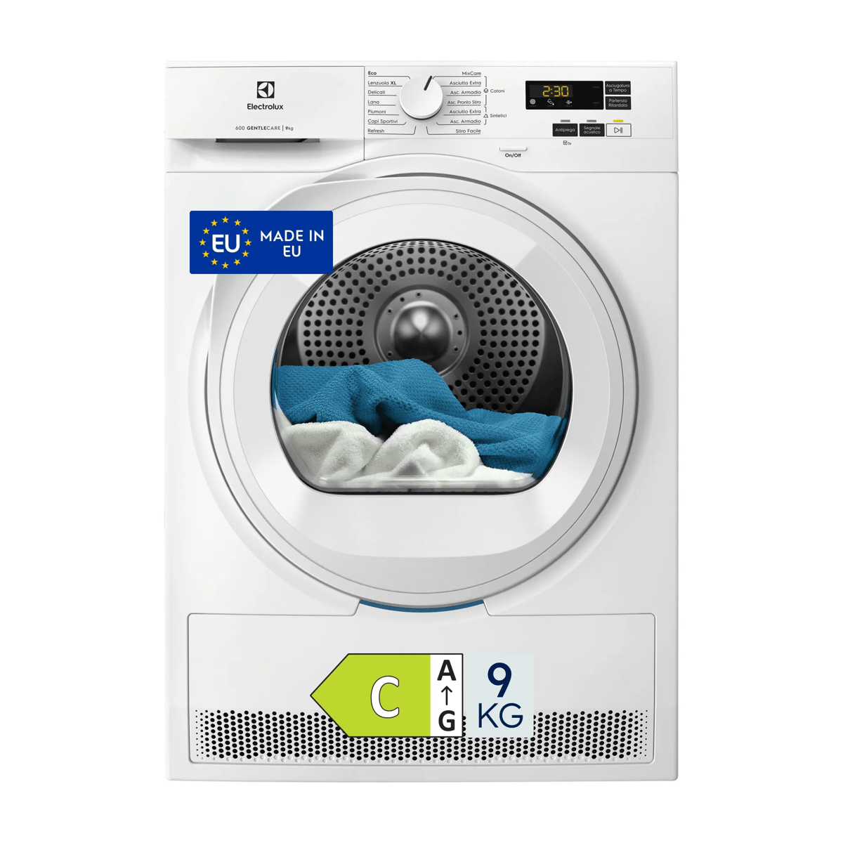 Electrolux EW6H19DW tumble dryer Freestanding Front-load – image 1