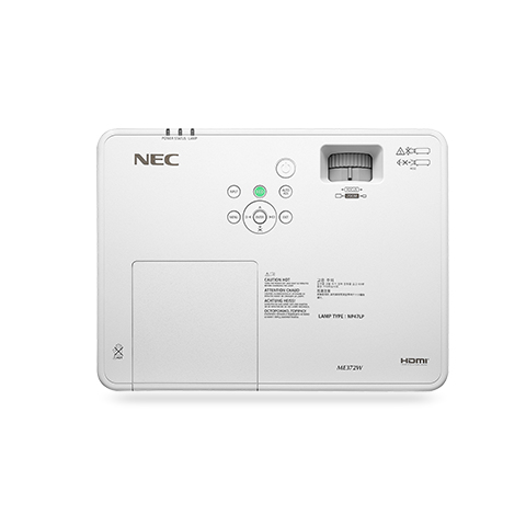 NEC NP-ME372W data projector Standard throw projector 3700 ANSI lumens LCD WXGA (1280x800) White – image 7