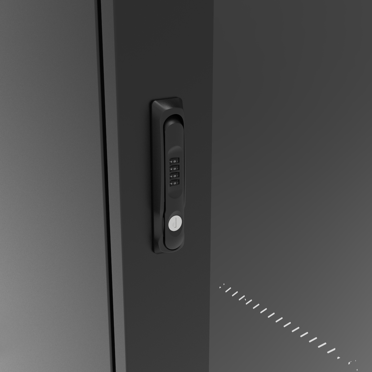Vertiv VR Rack GL48WMCMP-B-SC-AF-00 rack cabinet 25U Wall mounted rack Black – image 4