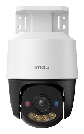CAMERA POE 5MP PTZ ESTERNO AI 3.6MM/IR30/SD/MIC LUCI …