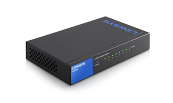 Linksys LGS108 network switch Gigabit Ethernet (10/100/1000) Black – image 4