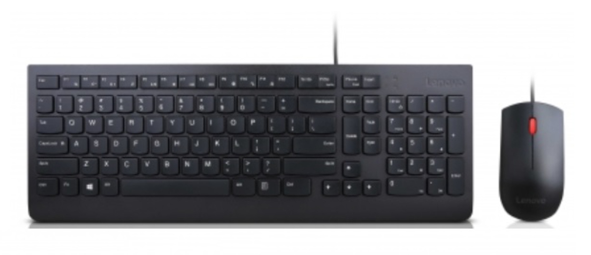 Lenovo 4X30L79927 keyboard Mouse included Universal USB Romanian Black – image 1