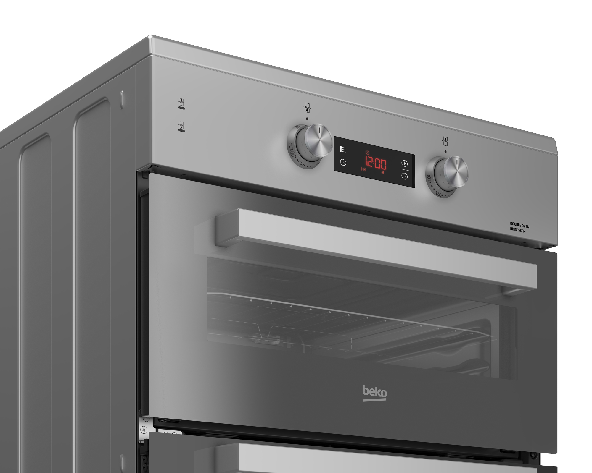 Beko BDI6C55FM 60cm Double Oven Electric Cooker – image 3