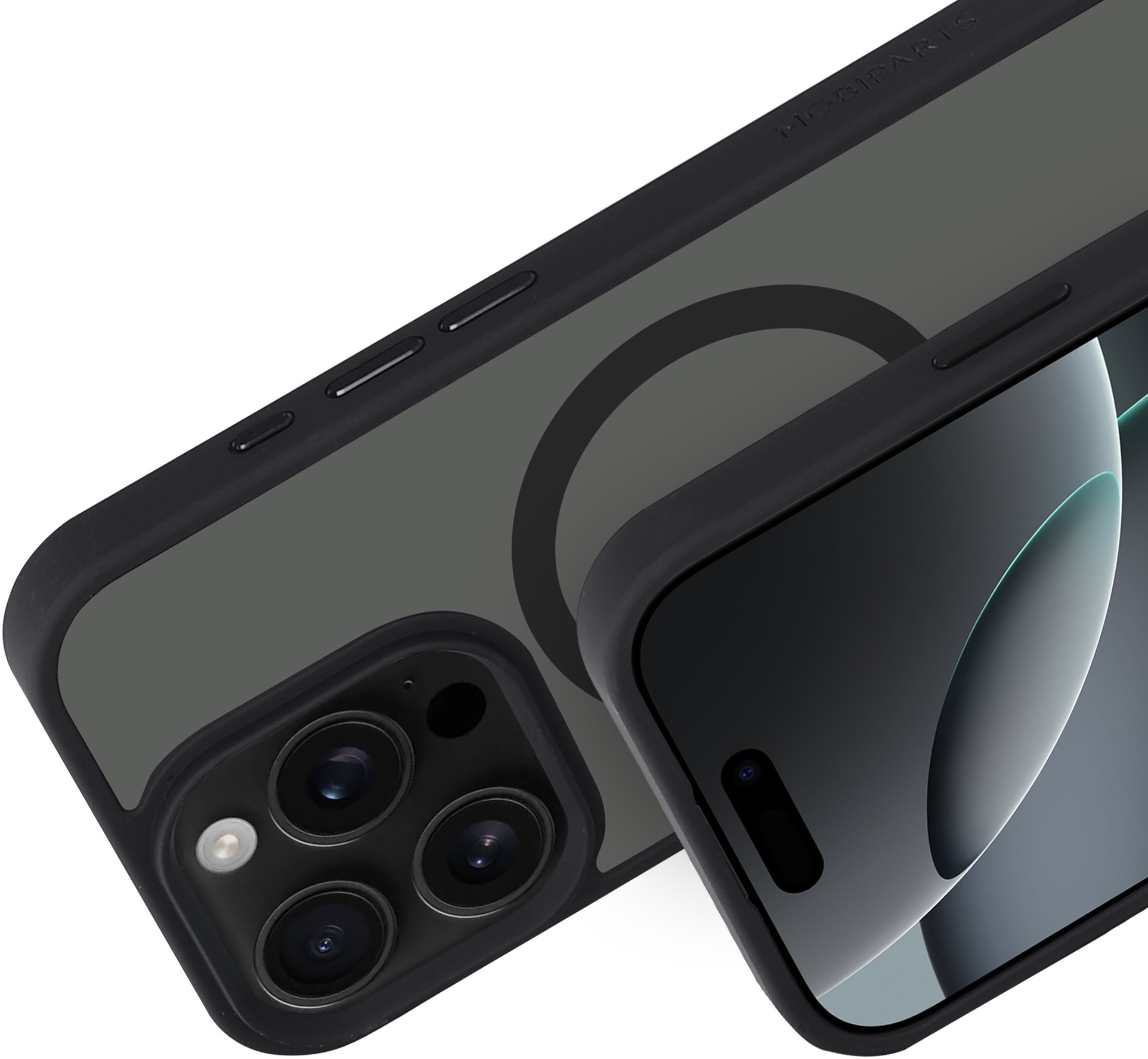 Mobiparts Hardcover Apple iPhone 16 Pro Satin Black (Magsafe Compatible) – image 2