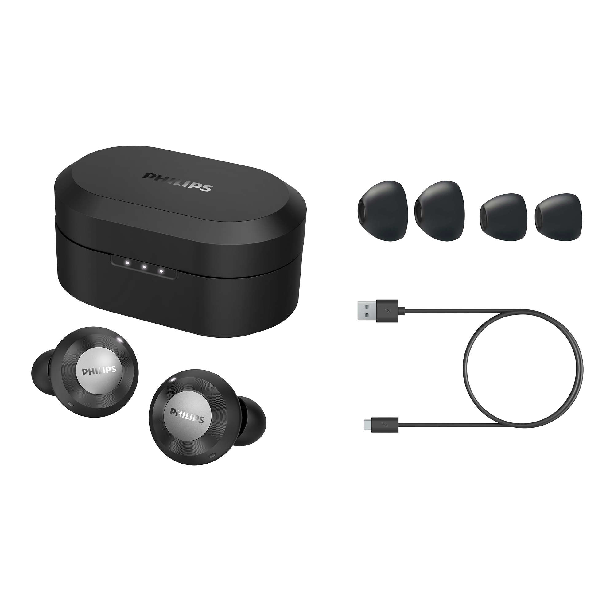 Philips TAT8505 In-ear True Wireless Hybrid Active Noise Cancelling Headphones with Awareness Mode – image 2