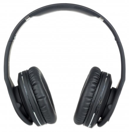 Manhattan Fathom Headset Wireless Head-band Calls/Music Bluetooth Black – image 3
