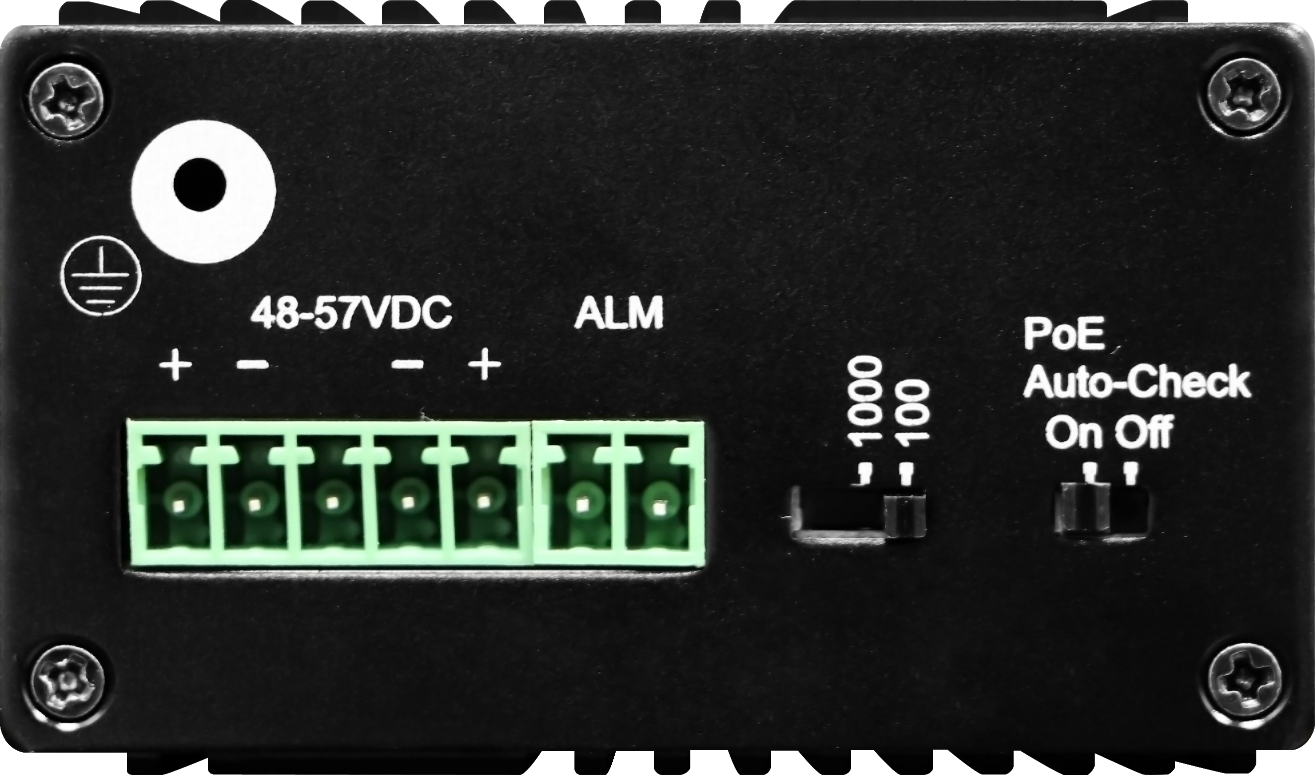 LevelOne Industr.PoE+Switch 2xGE PoE/2xSFP 180W unman.Metall Switche