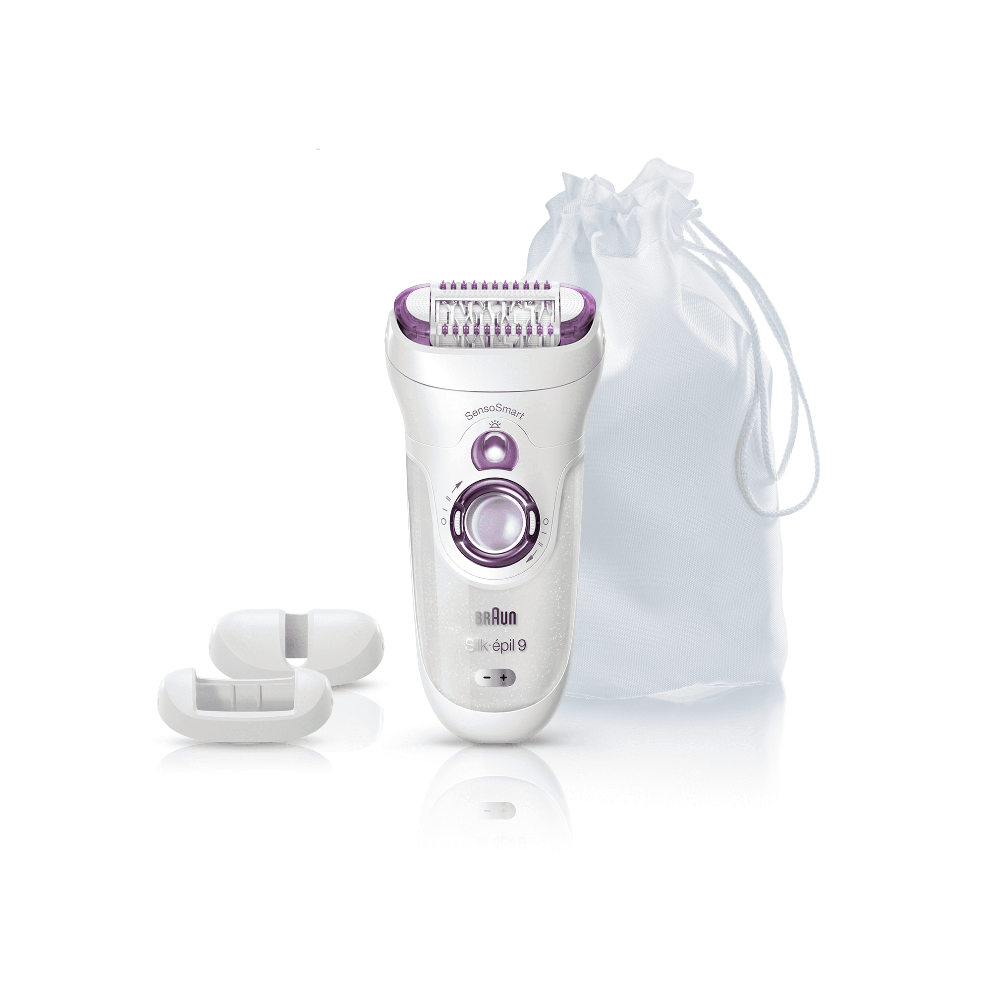 Braun Silk-épil 9 81646968 epilator 40 tweezers Lilac, White – image 6