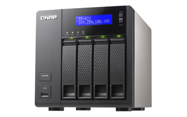 QNAP TS-421/KIT2 NAS/storage server Tower Marvell – image 4