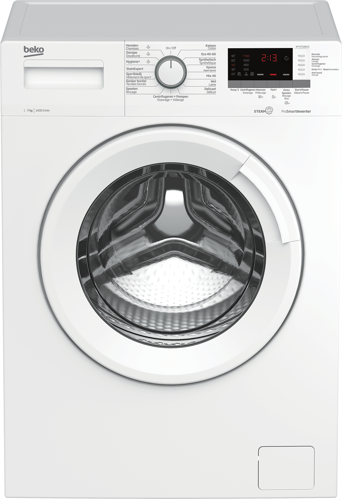 Beko WTV7712BLS1 — vue 1 sur 4