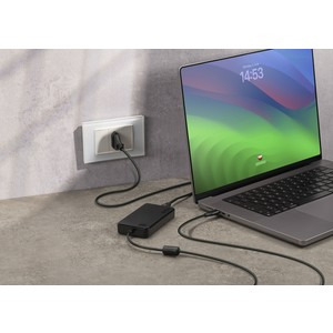 Cellularline GaN+ 65W USB-C charger with integrated cable – image 3