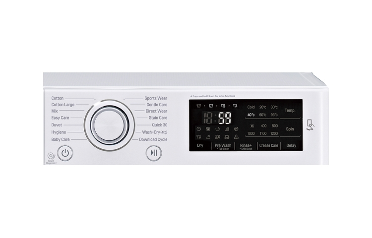LG FH2U2HDM1N washer dryer Freestanding Front-load White – image 4
