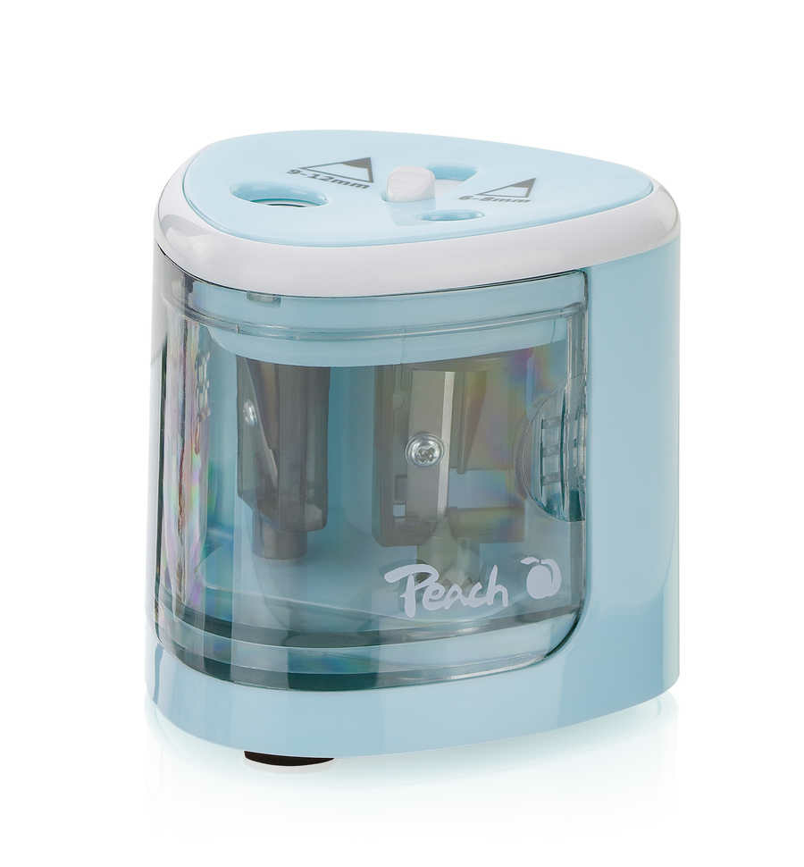 Peach PO102 Temperamatite elettrico Blu Bianco