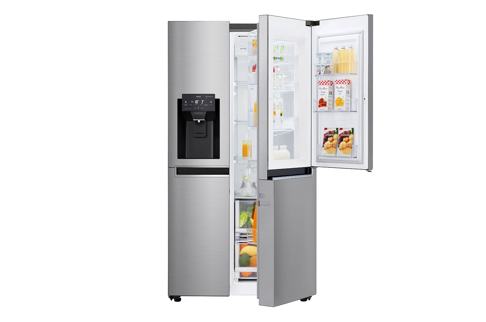 LG GSJ760PZZE ed Side-by-Side 405/196 L 179.0 x 91.2 73.8cm — vue 1 sur 8