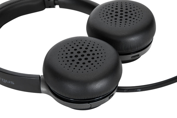 Targus AEH104GL headphones/headset Wired & Wireless Head-band Calls/Music USB Type-C Bluetooth Black – image 3