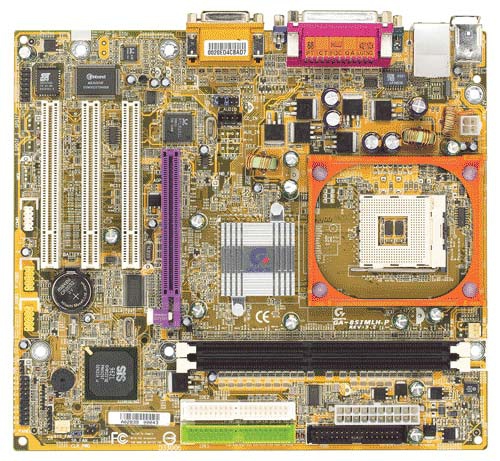 GIGABYTE GA-8SIMLH-P motherboard Socket 478 micro ATX