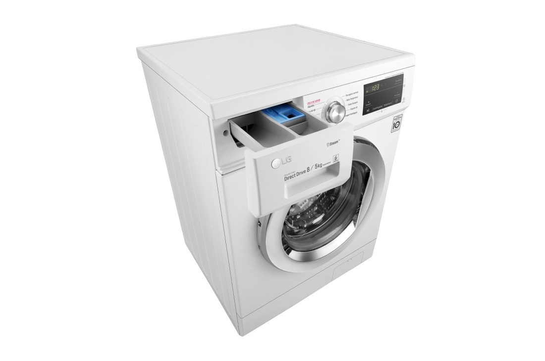 LG F4J3TG5WD washer dryer Freestanding Front-load White – image 5