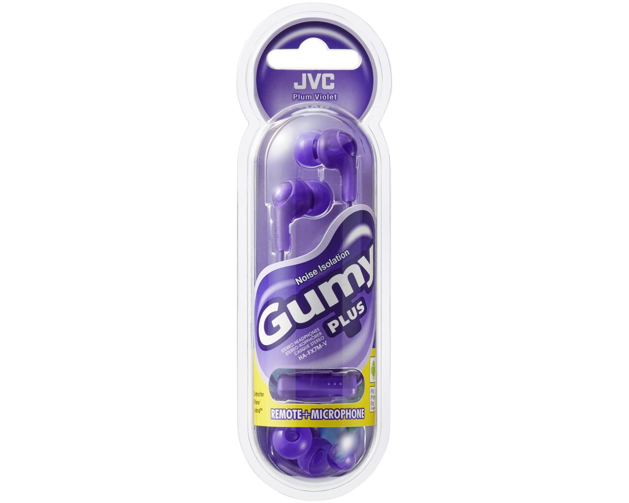 JVC HA-FX7M-V-E Headset Wired In-ear Calls/Music Violet – image 2