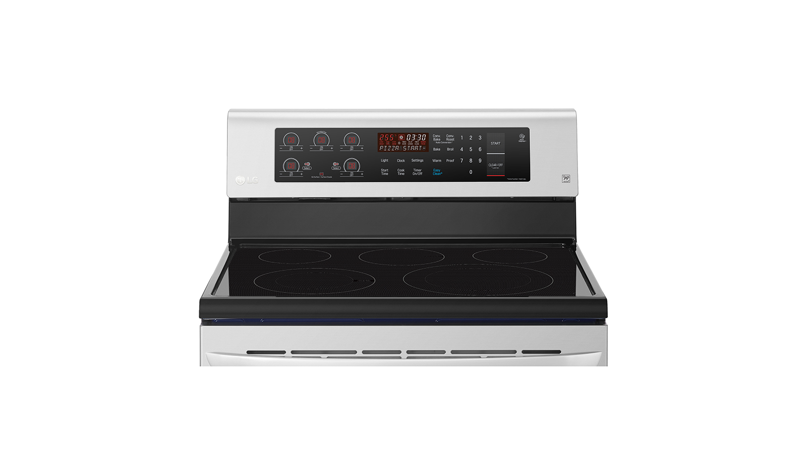 LG LRE3193ST cooker Freestanding cooker Electric Zone induction hob Stainless steel – image 7