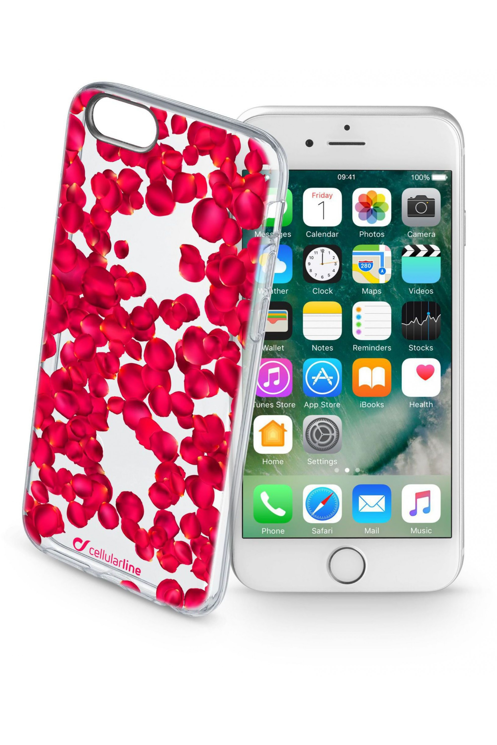 Cellularline Style Case Rose - iPhone 8/7