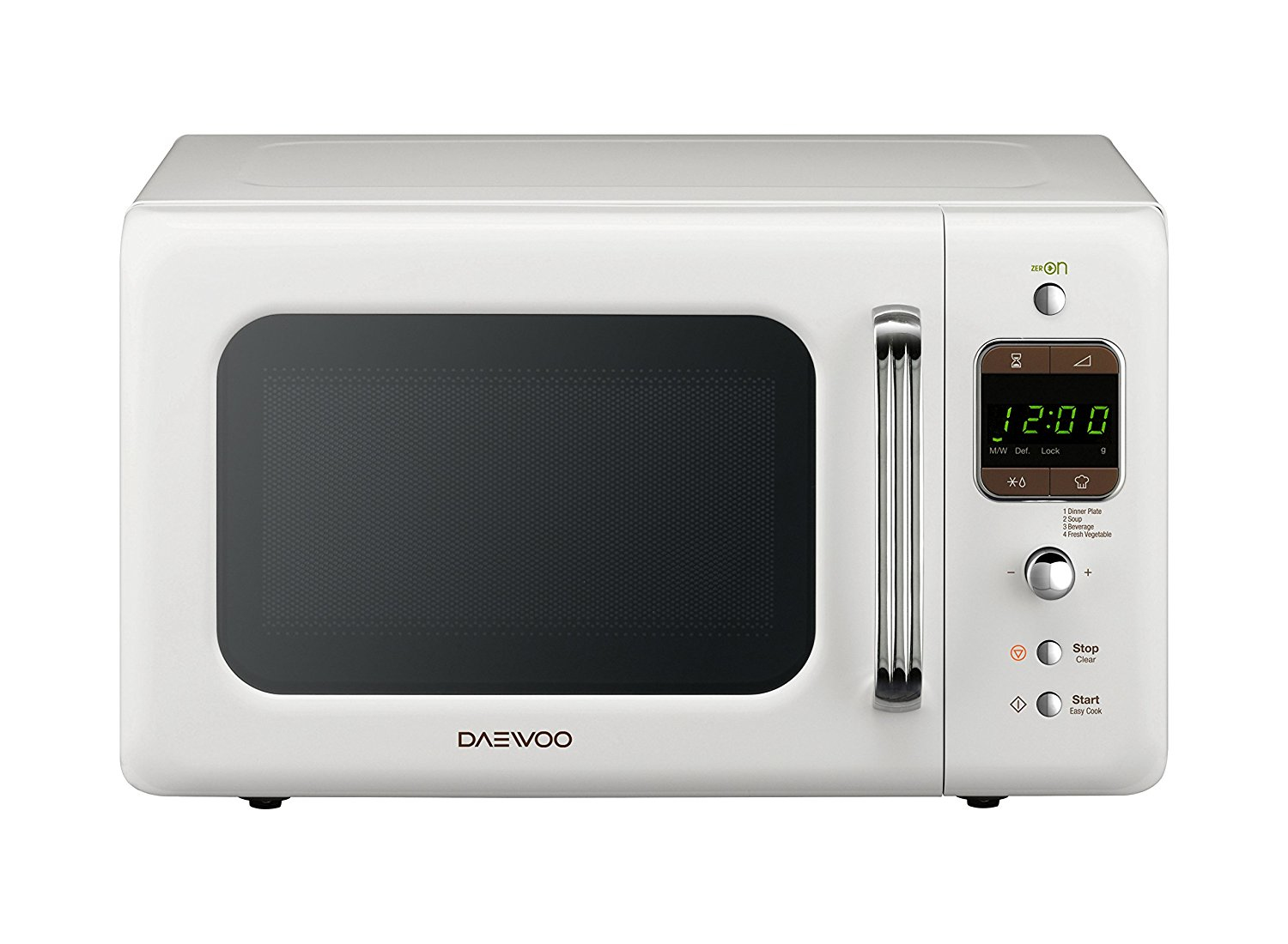 Daewoo KOR-6LBW microwave White Solo microwave Countertop – image 1