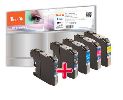 Peach 318574 ink cartridge 5 pc(s) Black, Cyan, Magenta, Yellow