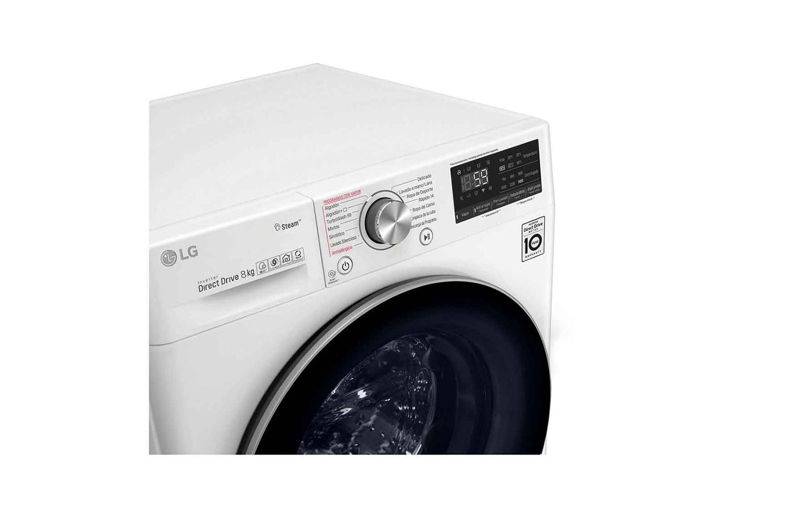 LG F4WV5008S0W washing machine Front-load – image 3
