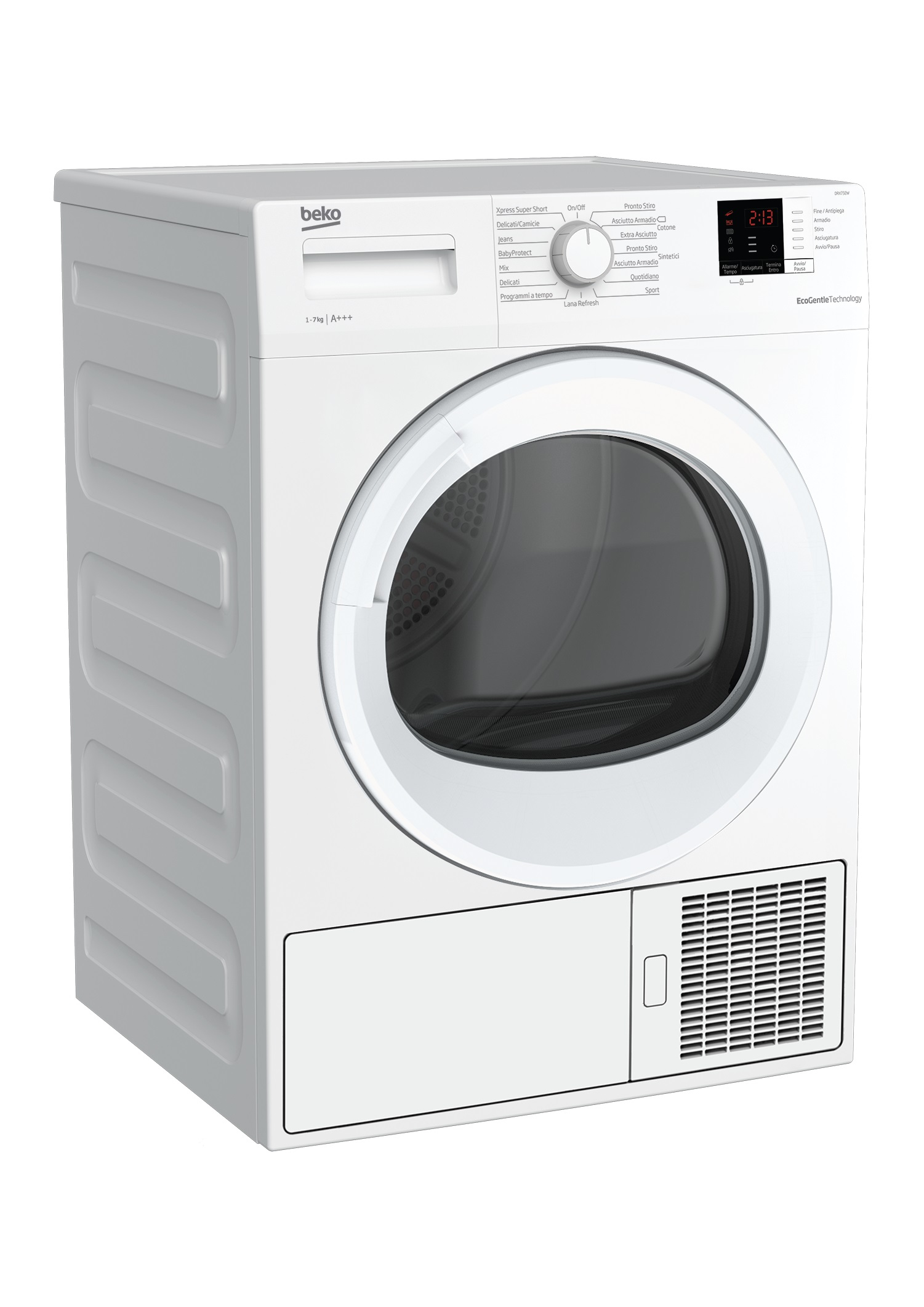 Beko DRX732W tumble dryer Freestanding Front-load – image 2