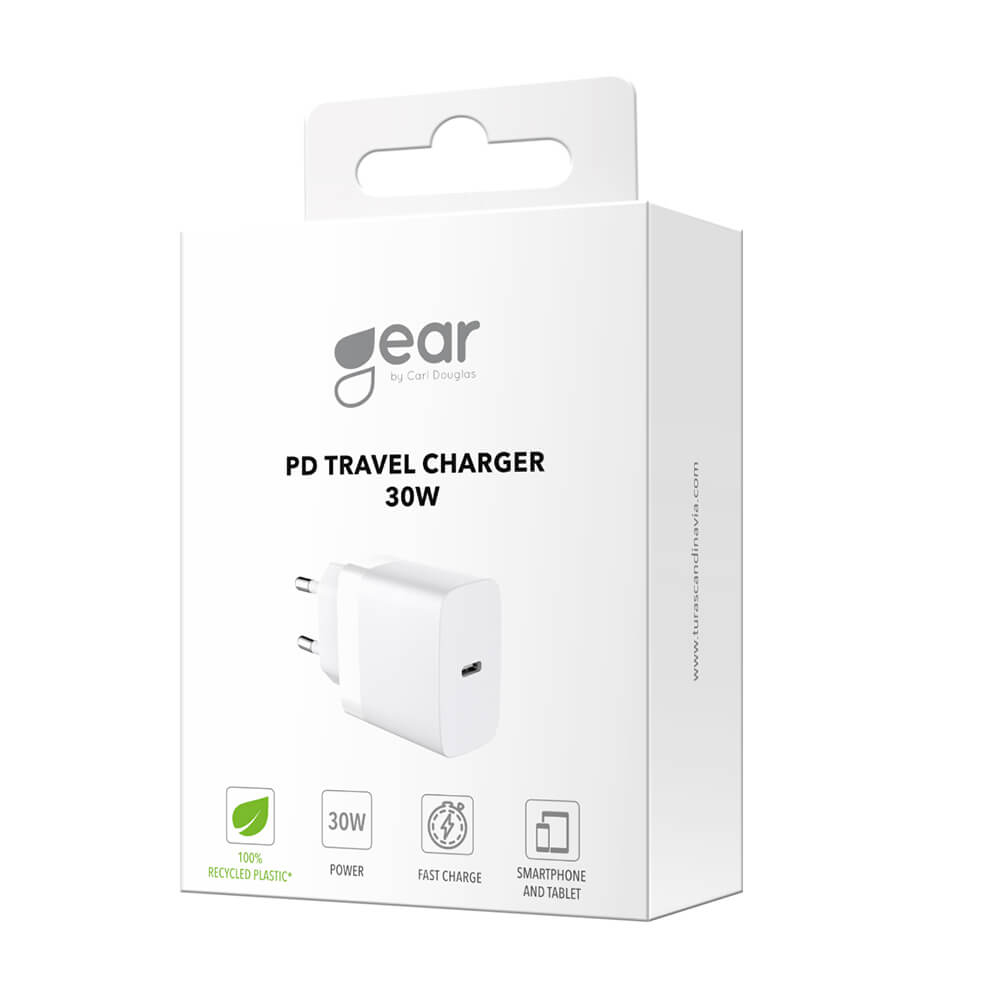 Gear Charger 220V 1xUSB-C PD/PPS 30W White – image 2