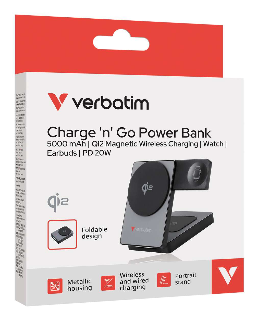 Verbatim Charge 'n' Go Qi2 Power Bank – image 7