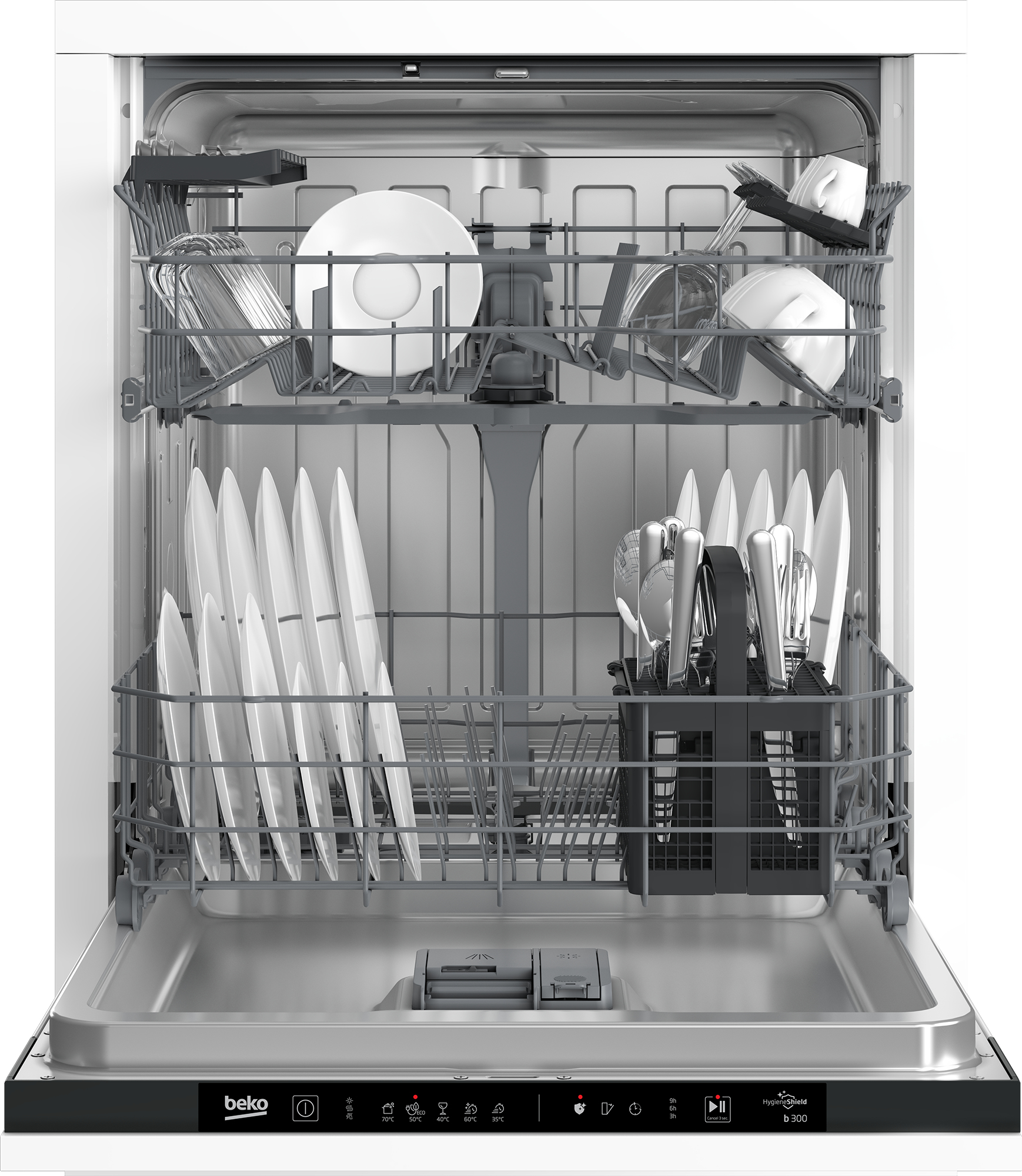 Beko BDIN16432 dishwasher Fully built-in 14 place settings – image 9