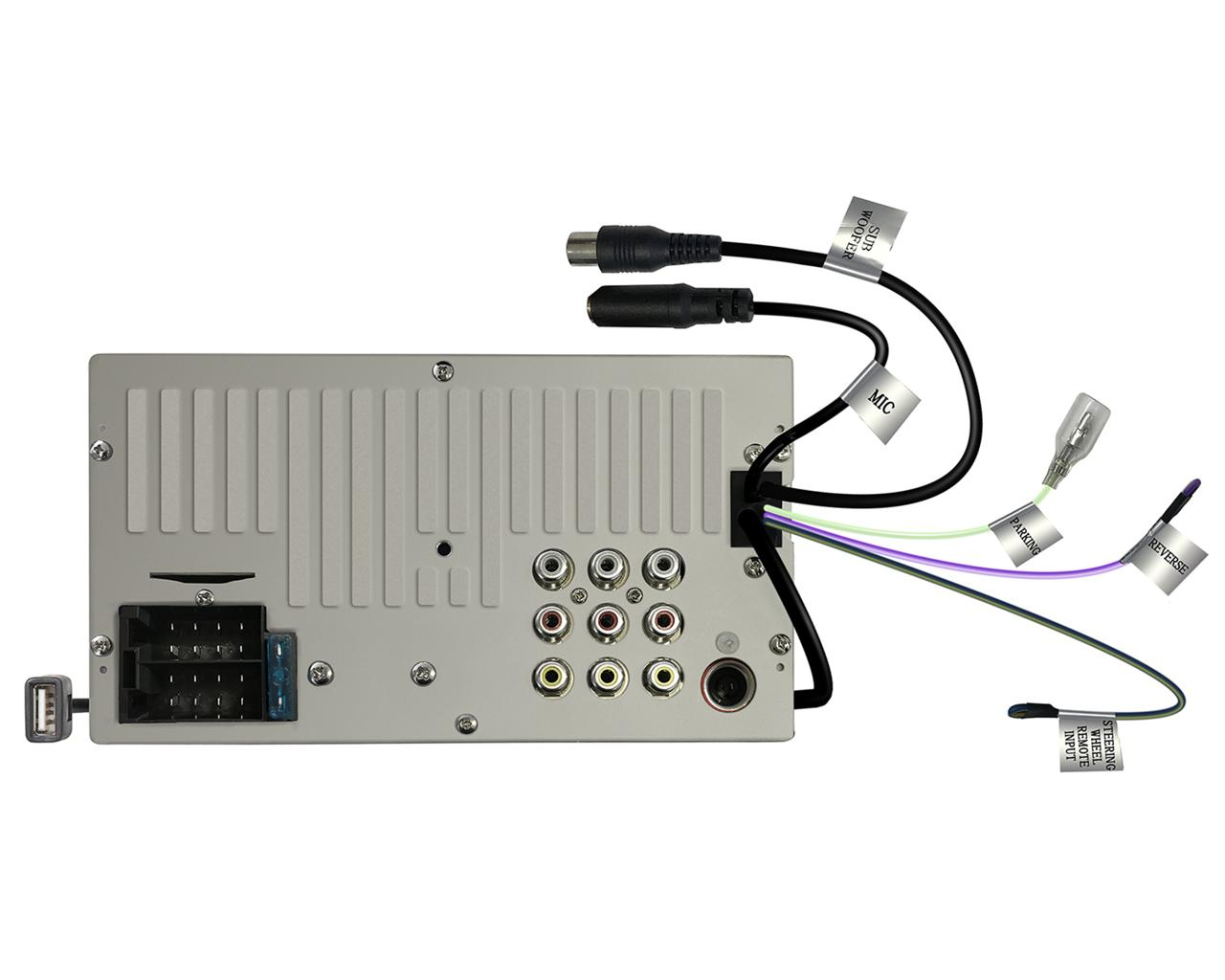 JVC KW-M24BT 2DIN, Mechless, Multimedia system – image 5