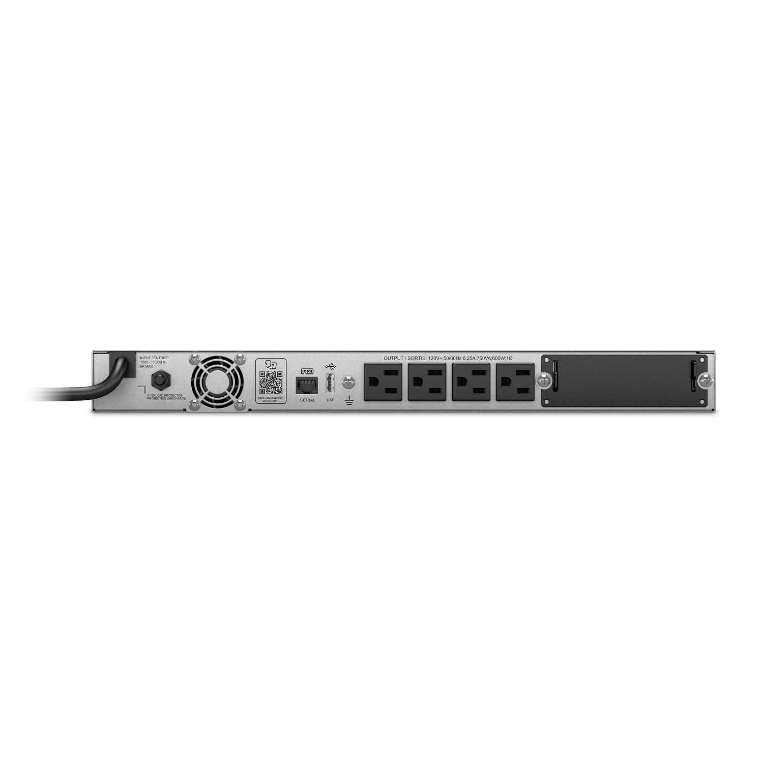 APC SMT750RM1U uninterruptible power supply (UPS) Line-Interactive 0.75 kVA – image 2
