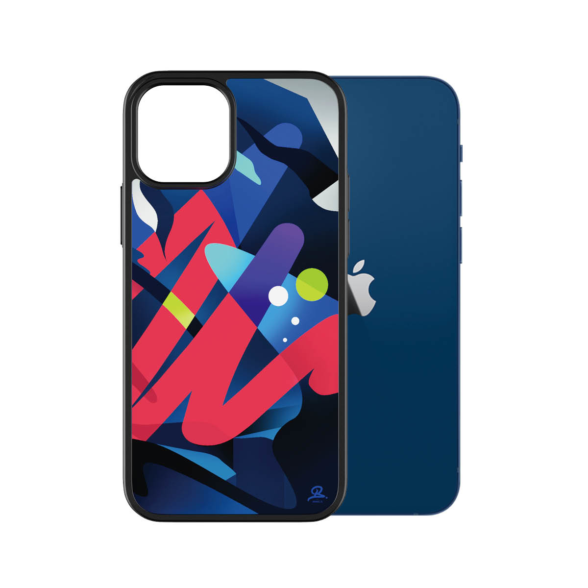 PanzerGlass ® ClearCase™ iPhone 12 mini - Mikael B Limited Artist Edition – image 2