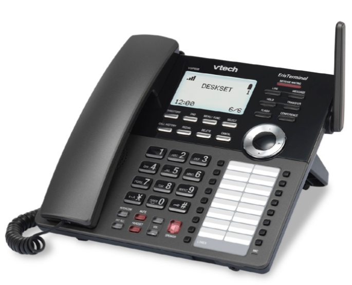 VTech VSP608 telephone DECT telephone Caller ID Grey, Metallic