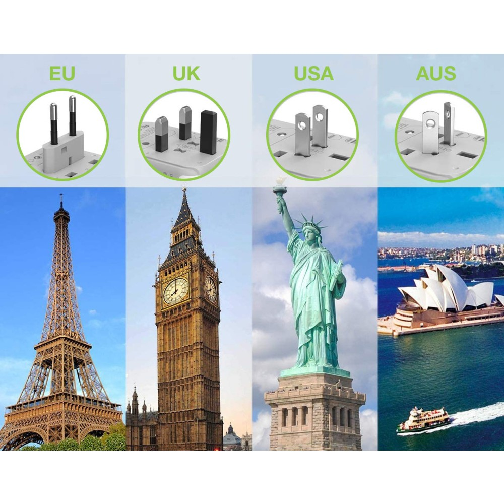 Techly I-TRAVEL-09TYWH mobile device charger White – image 6