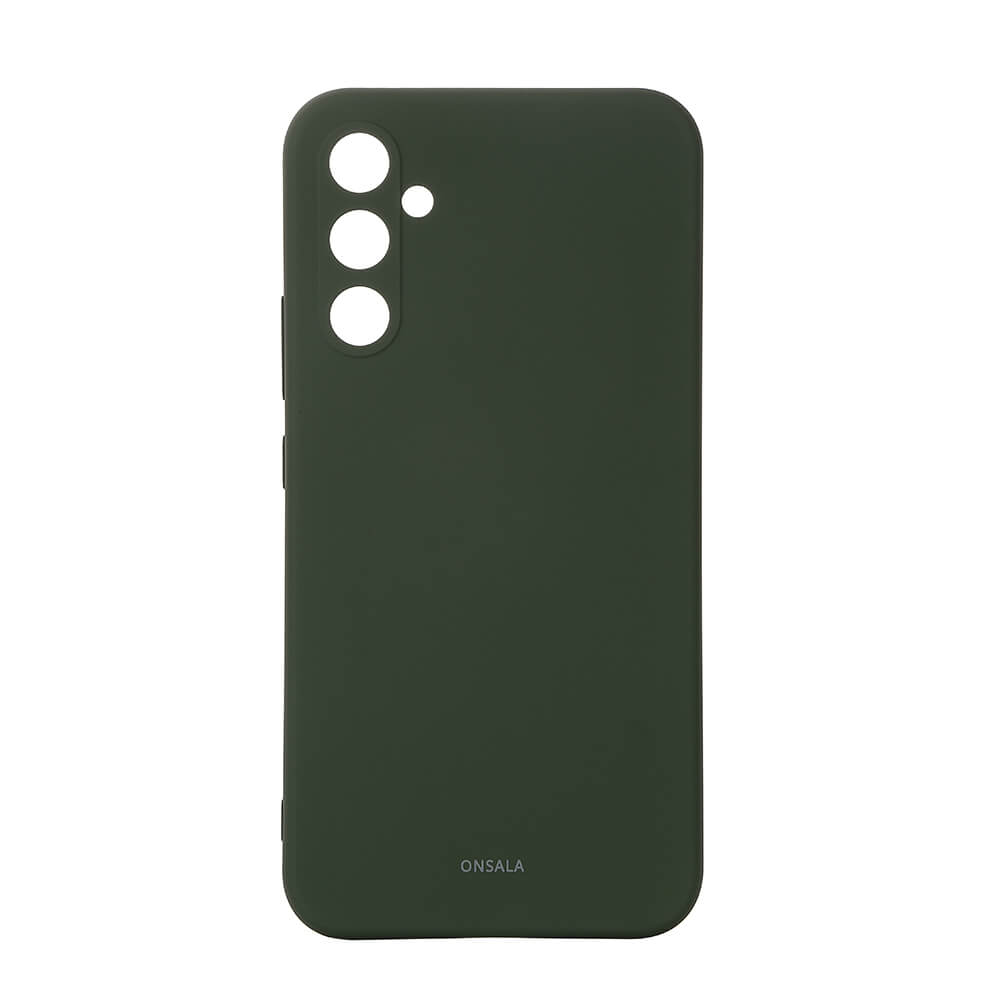 Onsala Phone Case Silicone Olive Green - Samsung Galaxy A34 – image 1