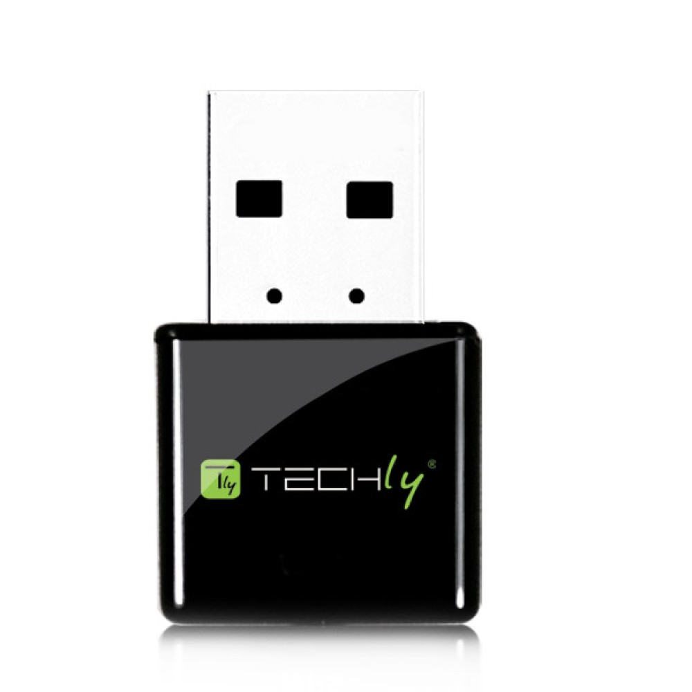 Techly I-WL-USB-300TY network card WLAN 300 Mbit/s – image 1