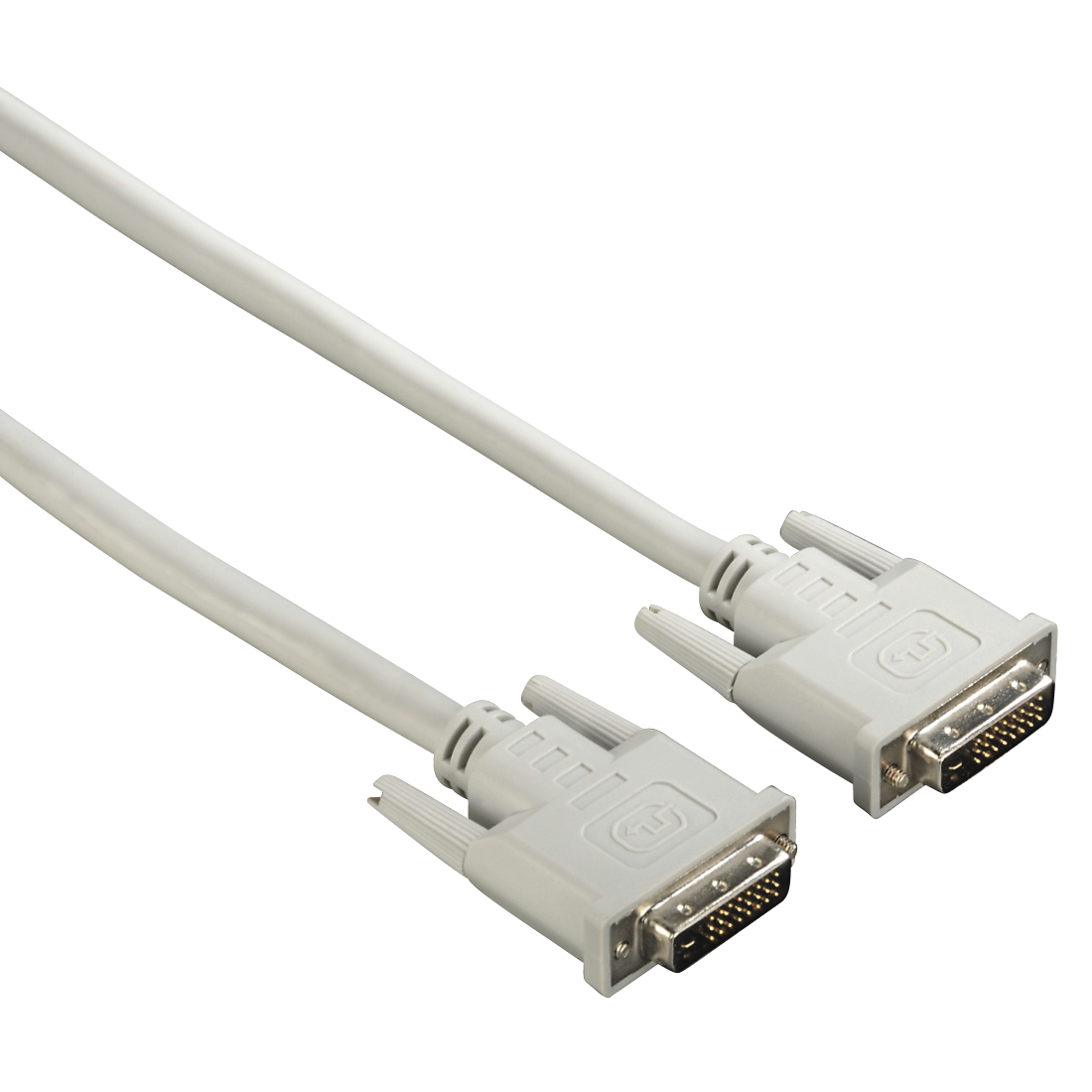Hama 00200931 cavo DVI 15 m DVI-D Grigio