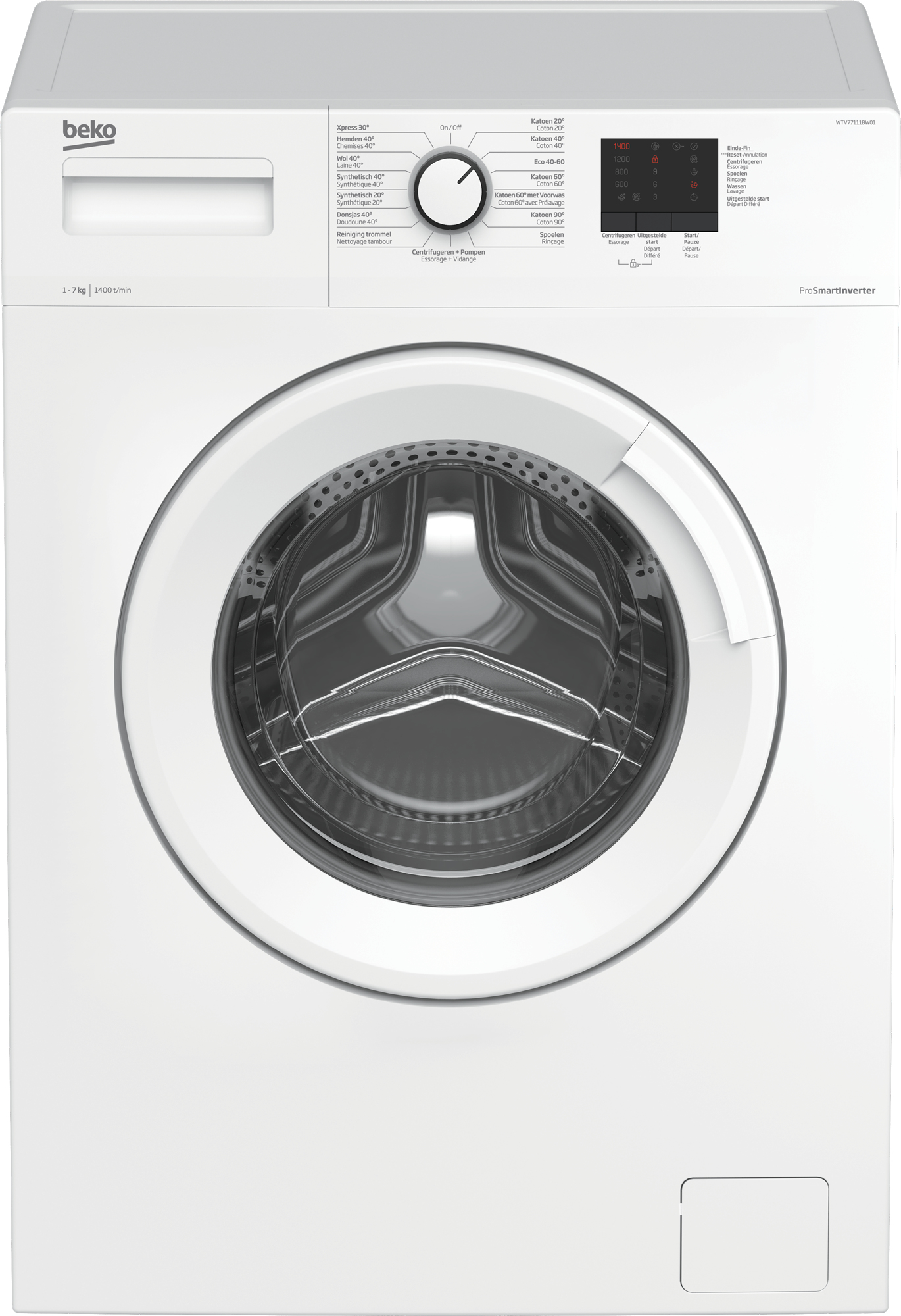 Beko WTV77111BW01 — vue 1 sur 5