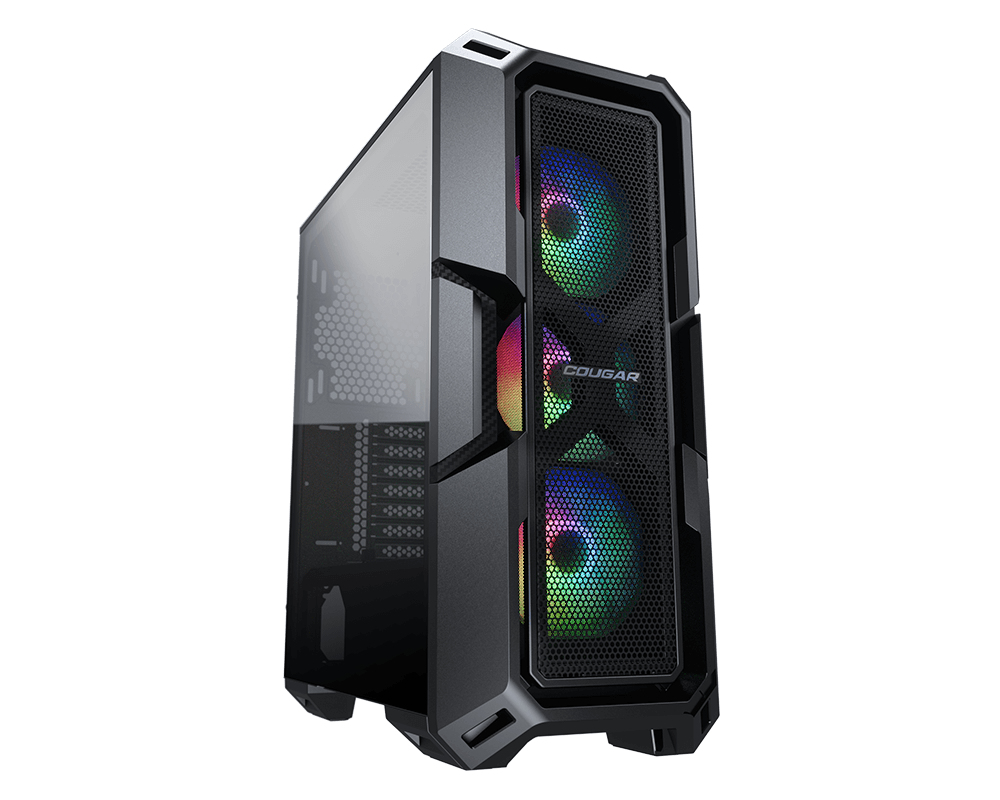 COUGAR MX440 Mesh RGB Midi Tower Black image 1
