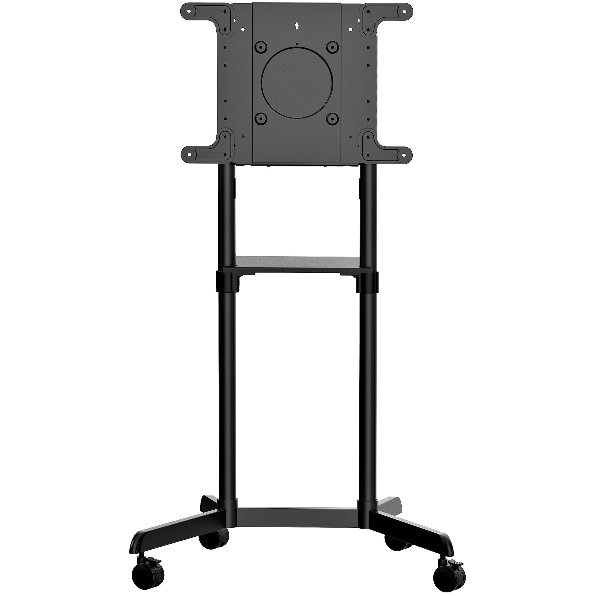 StarTech.com Mobile TV Cart 37-70in Displays Multimedia Shelf MBLTVSTNDEC