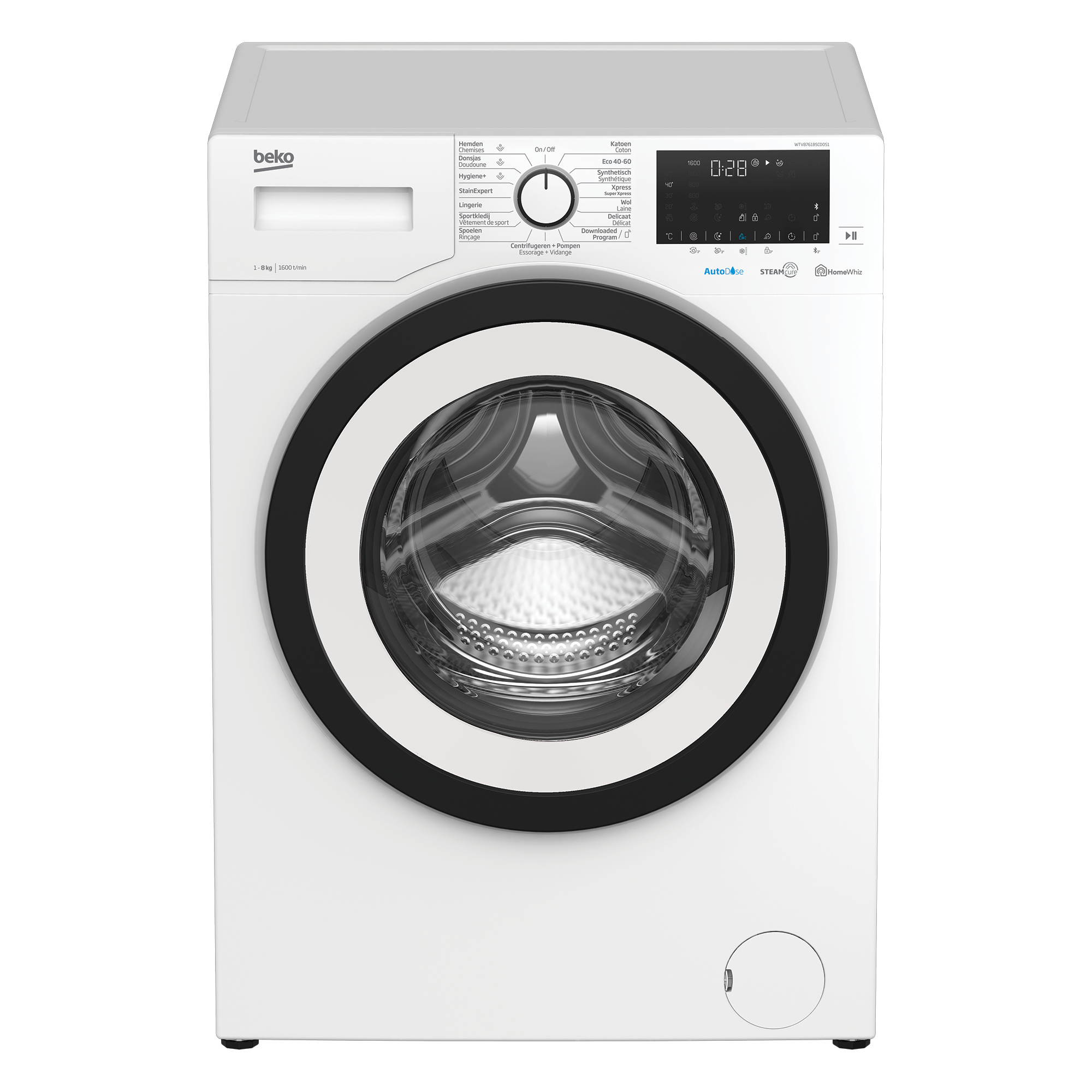 Beko WTV8761BSCDOS1 — vue 1 sur 5