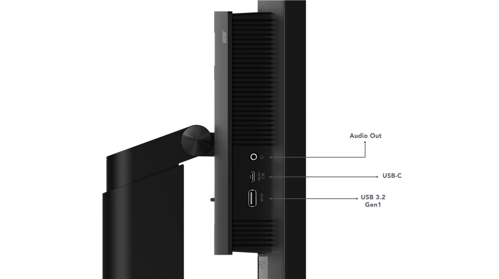 Lenovo ThinkVision P34w-20 computer monitor 86.7 cm (34.1″) 3440 x 1440 pixels Wide Quad HD LED Black image 10