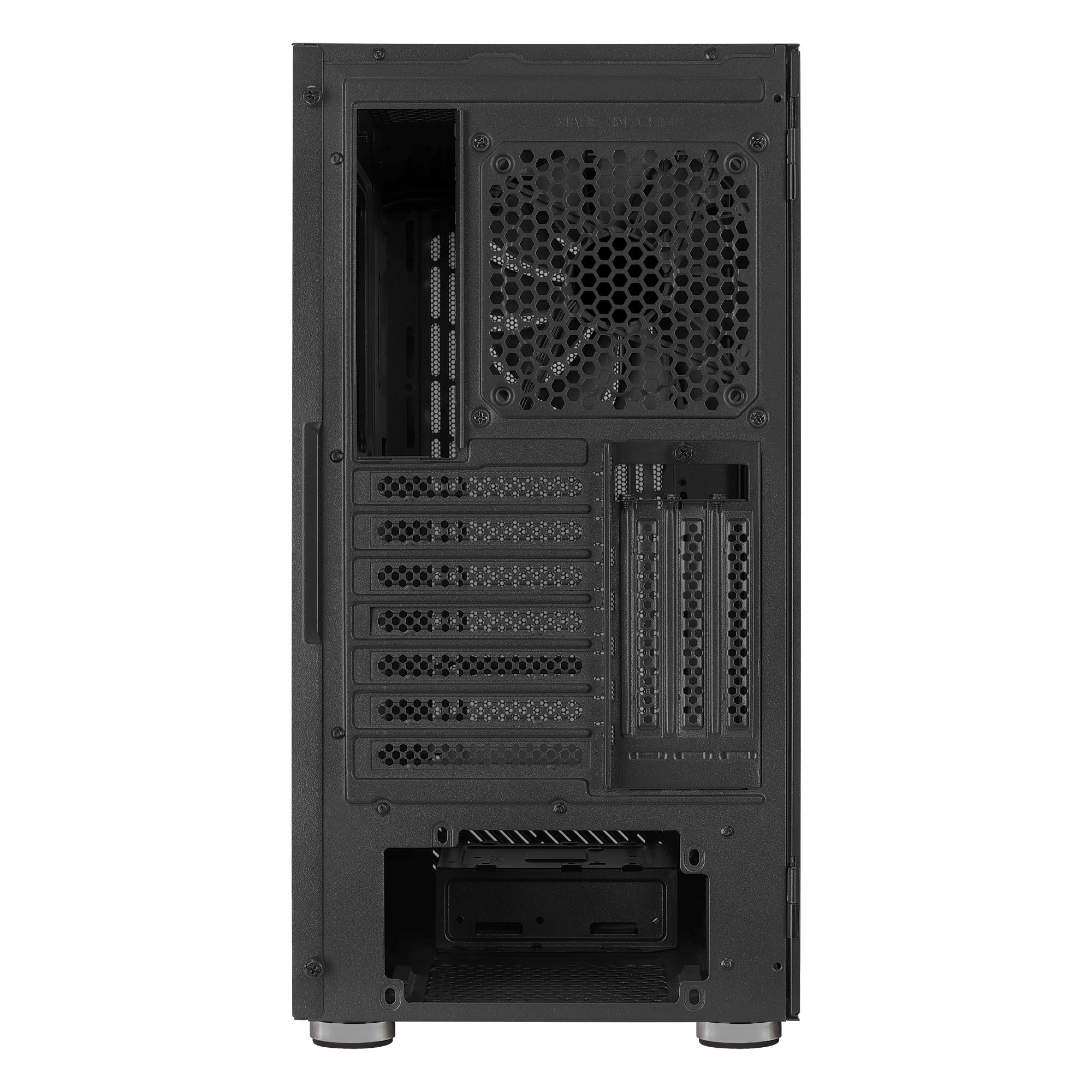 AeroCool Geh Midi Graphite black v1 MicroATX/ATX/MiniITX o.N Gehäuse